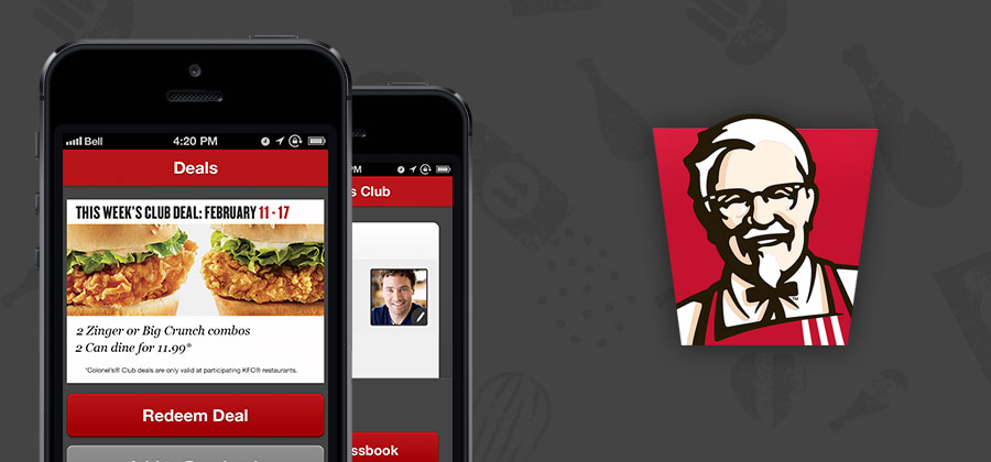 KFC Canada project screenshot