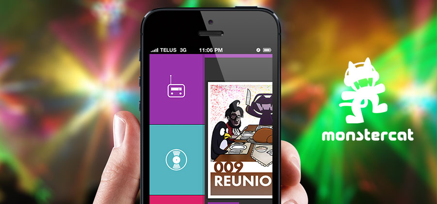 Monstercat Media project screenshot